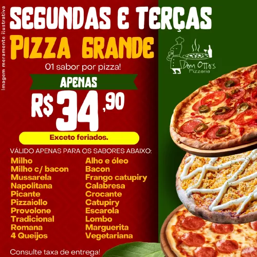 Pizzaria em Pinhais - Pizzaria Bairro alto